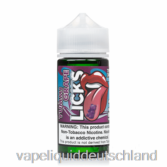 Frosty Yummi Grape – Licks Roll Upz – 100 Ml, 6 Mg Vape-Flüssigkeit